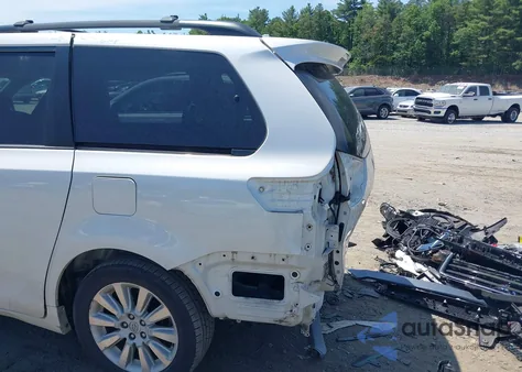 2015 Toyota Sienna Limited 7 Passenger from USA, damaged, VIN 5TDDK3DC2FS108045